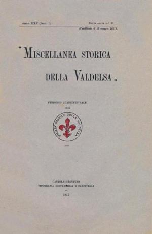Miscellanea Storica della Valdelsa anno 1917