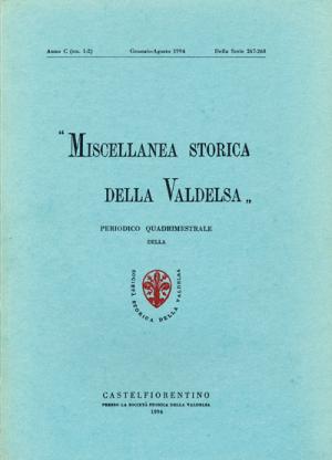 Miscellanea Storica della Valdelsa n. 267-268