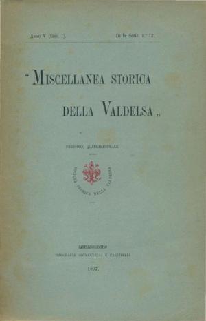 Miscellanea Storica della Valdelsa anno V 1897
